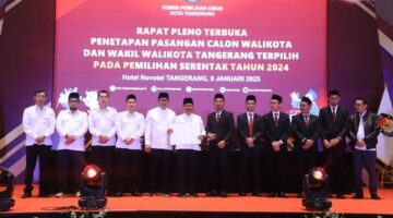 KPU Resmi Tetapkan Wali Kota dan Wakil Wali Kota Tangerang Terpilih Periode 2025-2030