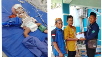 SISKOM-PN Kota Binjai Serahkan Donasi untuk Anak Penderita Leukemia, Asifa Nayla