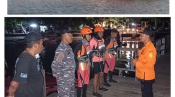KMP. Tunu Pratama Jaya Terbalik di Selat Bali, Tim SAR Gabungan Lakukan Pencarian