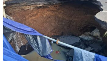 Gorong-Gorong Ambrol Putuskan Jalur Gilimanuk–Denpasar, Satlantas Tabanan Bergerak Cepat