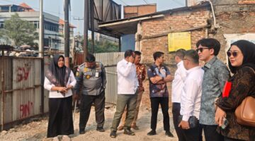 DPRD Kota Tangerang Sidak, Minta Pembongkaran Bangunan PT Antarmitra Sembada yang Menyalahi Aturan