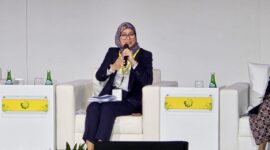 Direktur Distribusi PLN, Arsyadany Ghana Akmalaputri, menegaskan komitmen PLN untuk menghadirkan listrik hingga ke seluruh penjuru negeri sebagai wujud nyata keadilan energi bagi seluruh rakyat Indonesia. Hal ini disampaikannya saat acara Energi dan Mineral Festival di Jakarta, Kamis (31/7),