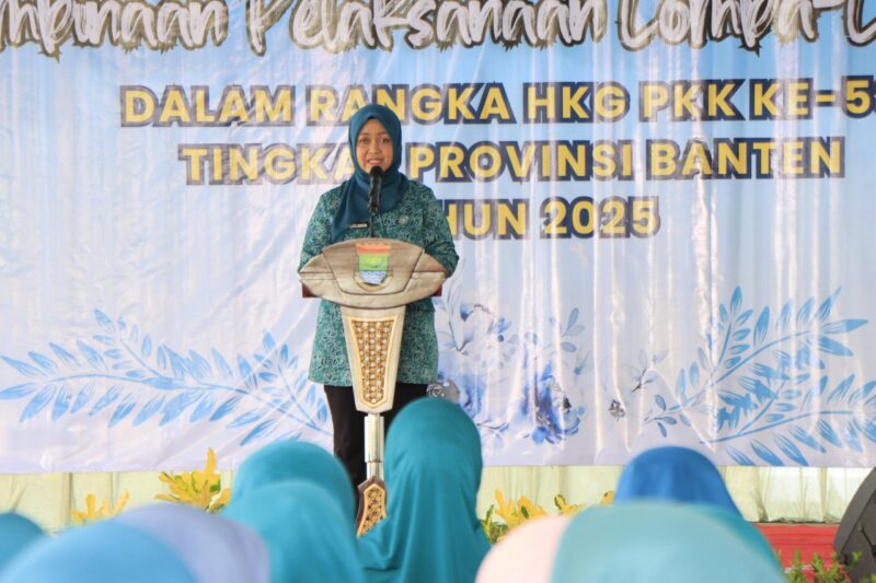 Ny Rismawati Maesyal Rasyid Ketua TP PKK Kabupaten Tangerang