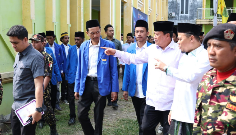 Bupati Tangerang bersama Pengurus PMII Kabupaten Tangerang