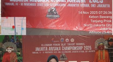 Raisya Rasendria Tsaniah Ikuti Kejuaraan Pencak Silat Tingkat Nasional “Jakarta Arisaka Championship 2025”