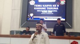 Saeful Rahayu Ketua Terpilih Karang Taruna Kecamatan Tigaraksa 