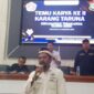 Saeful Rahayu Ketua Terpilih Karang Taruna Kecamatan Tigaraksa 