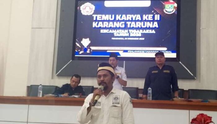 Saeful Rahayu Ketua Terpilih Karang Taruna Kecamatan Tigaraksa 