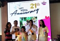 Selamat Anniversary Pernikahan ke-21 Pupus dan Suci: cinta yang Setia, Janji Yang Dijaga