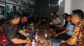 Bangun Komunikasi dengan Insan Pers, Perumda TB Kota Tangerang Bertandang Ke Basecamp KJK