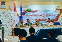 Ade Firmansyah Resmi Dilantik sebagai Ketua Karang Taruna Kelurahan Cimone Periode 2025–2030