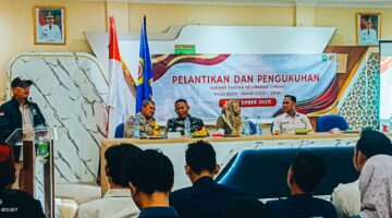Ade Firmansyah Resmi Dilantik sebagai Ketua Karang Taruna Kelurahan Cimone Periode 2025–2030