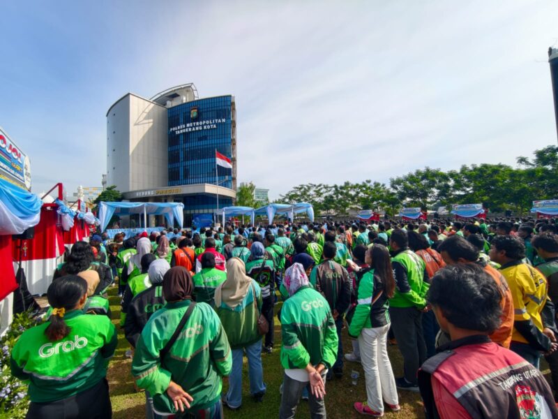 Kapolda Metro Jaya Apresiasi Polres Metro Tangerang Kota Libatkan Ojol dalam Menjaga Kamtibmas