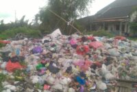 Lahan Pribadi Warga Kronjo Pontang, Diduga Dijadikan Tempat Pembuangan Sampah, Oleh Kades Kronjo