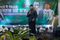 Lurah Binong Hadiri Isra' Mi'raj Di Masjid Al-Hidayah: Ratusan Warga Babakan Antusias Peringatinya