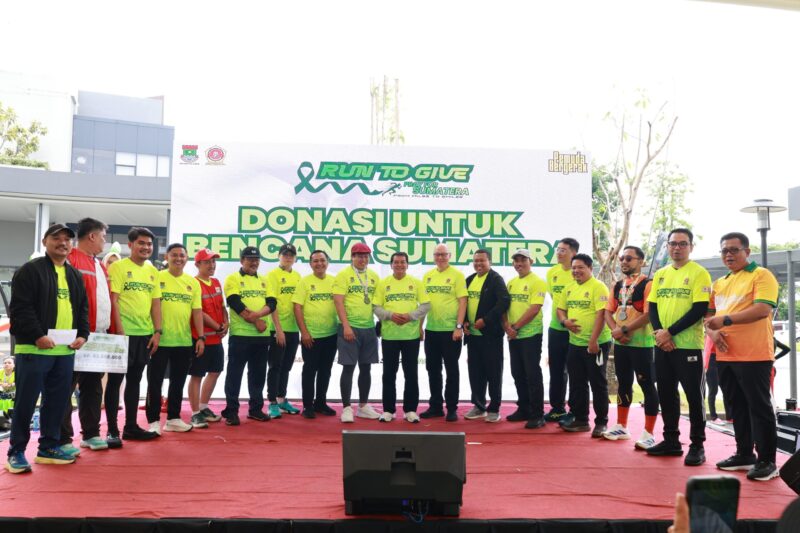 “Run To Give”, Karang Taruna Kecamatan Curug: Aksi Donasi untuk Korban Bencana Sumatera