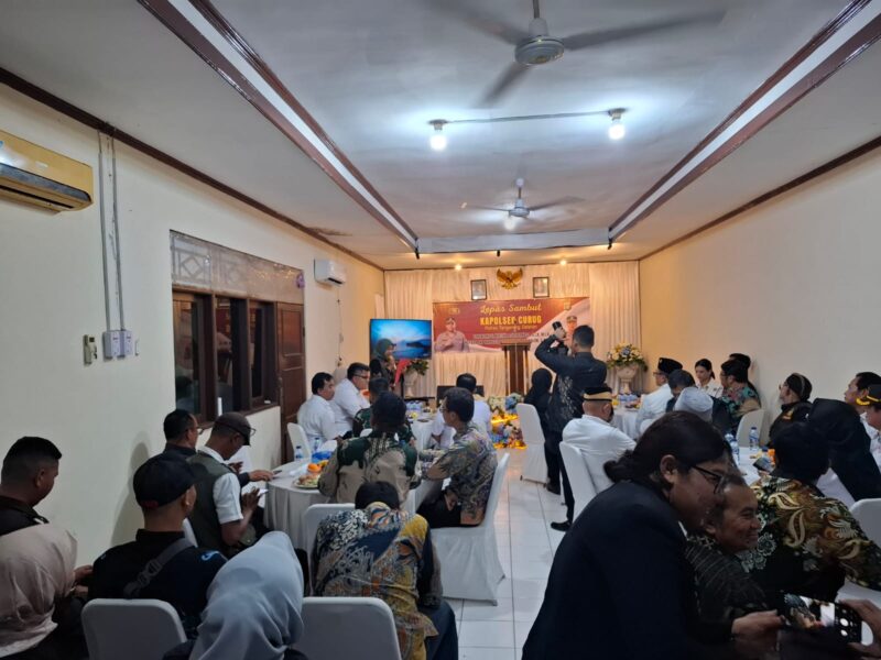 Lepas Sambut Kapolsek Curug AKP Hardista Pramana Tampubolon gantikan Kompol Kresna Ajie Perkasa, S.I.K., M.I.K