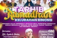 H. Dede Ajak Warga Binong Ramaikan Tarhib Ramadan 1447 H dan Santunan 680 Anak Yatim