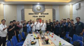 LKBH PSHT Banten Audiensi dengan Ditintelkam Polda Banten, Perkuat Legalitas dan Sinergi Kamtibmas