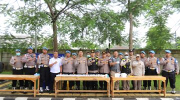 Komitmen Bersih dari Narkoba, Kapolres Tangerang Kota Periksa Seluruh Anggota