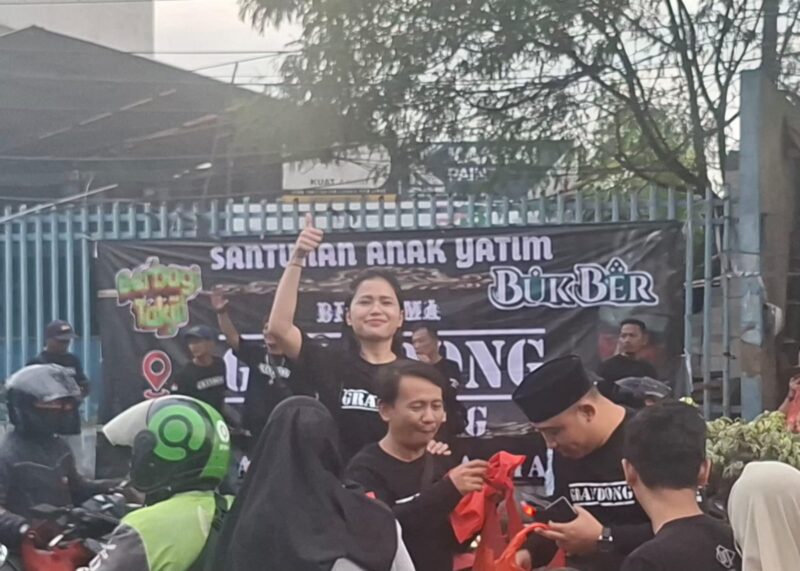 Grandong Community Tangerang Bagikan Takjil dan Santuni Anak Yatim di Jatiuwung