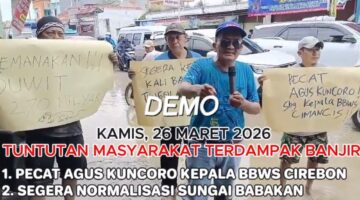 Video Aksi Masjaka Desak Normalisasi Kali Babakan Beredar di Medsos