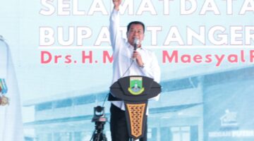 Optimalkan Ekonomi Desa, Bupati Tangerang Hadiri Peresmian Serentak Koperasi Desa/Kelurahan Merah Putih oleh Presiden RI