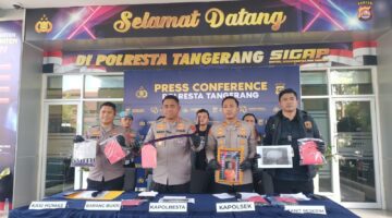 Polresta Tangerang Berhasil Tangkap Pelaku Tawuran di Cikupa Kurang dari 24 Jam.