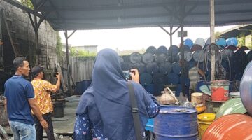 DLH Kota Tangerang Gelar Sidak ke CV Wani Sugih Sejahtera, Klarifikasi Aduan Limbah B3