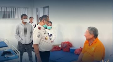 Pastikan Standar Terjaga, Kakanwil Ditjenpas Kepri Monitoring Langsung Dapur Sehat Dan Klinik Rutan Batam.