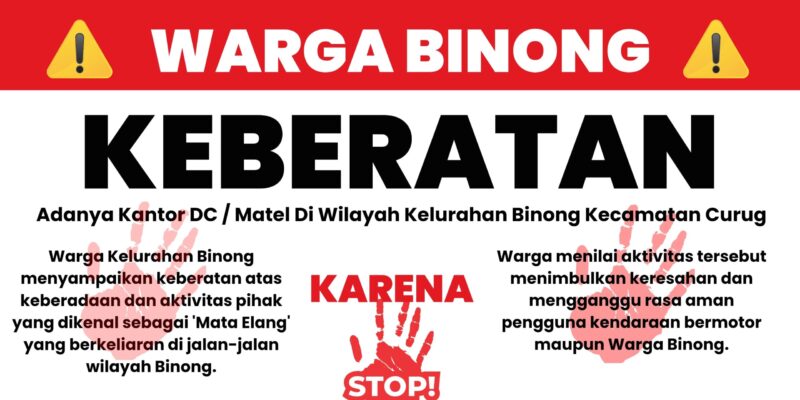 Warga Keluhkan Aktivitas Matel di Jalan Raya Binong, Minta APH dan Pemerintah Bertindak