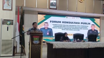 Tingkatkan Kualitas Pelayanan, DPPP Kabupaten Tangerang Gelar Forum Konsultasi Publik