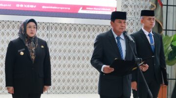 Lantik Enam Pejabat Pimpinan Tinggi Pratama, Bupati Tangerang: Perkuat Kinerja Organisasi dan Pelayanan Publik