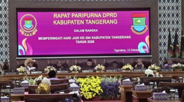 HUT ke-394, DPRD Kabupaten Tangerang Gelar Rapat Paripurna: “Terus Bergerak, Semakin Berdampak