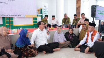 Sebanyak 394 Yatim Duafa Terima Santunan dan 80 Gerobak Usaha dari BAZNAS Kab Tangerang