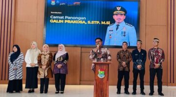 Galih Prakosa, S.STP., M.Si., menjabat Camat Sindang jaya, resmi bertugas di Panongan menggantikan Dadang Sudrajat,