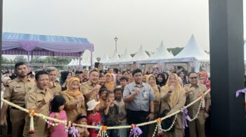 Senyum Anak-Anak di HUT Kabupaten Tangerang: Hiburan Rakyat Tanpa Biaya