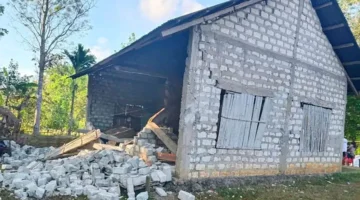 20 Rumah Rusak Akibat Gempa Sumba Barat Daya